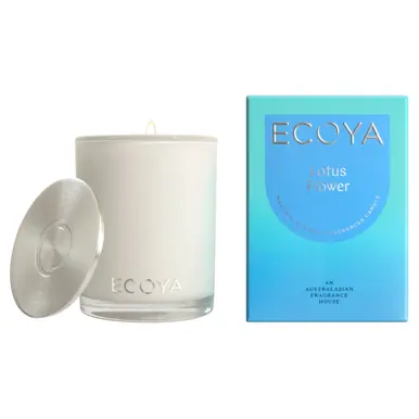ECOYA Lotus Flower Madison Candle 400g