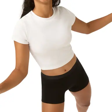 Modibodi Teen Hipster Boyshort Super-Overnight Black