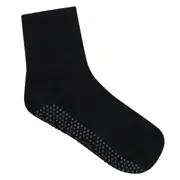 MoveActive Crew Non Slip Grip Socks - Black