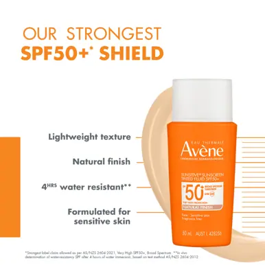 Avène Sunsitive® Tinted Fluid Facial Sunscreen SPF 50+ 50ml