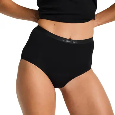 Modibodi Classic Full Brief Light-Moderate Black
