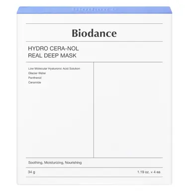 BIODANCE Hydro Cera-nol Real Deep Mask 4pk