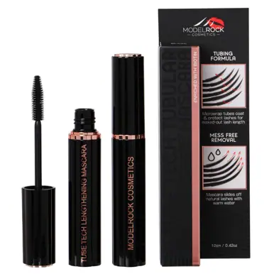 MODELROCK Tube Tech Tubular Mascara - Jet Black