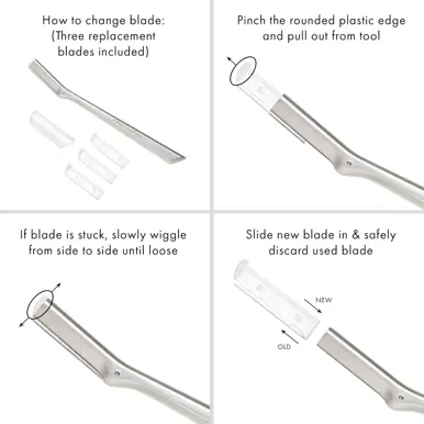 Tweezerman Facial Razor