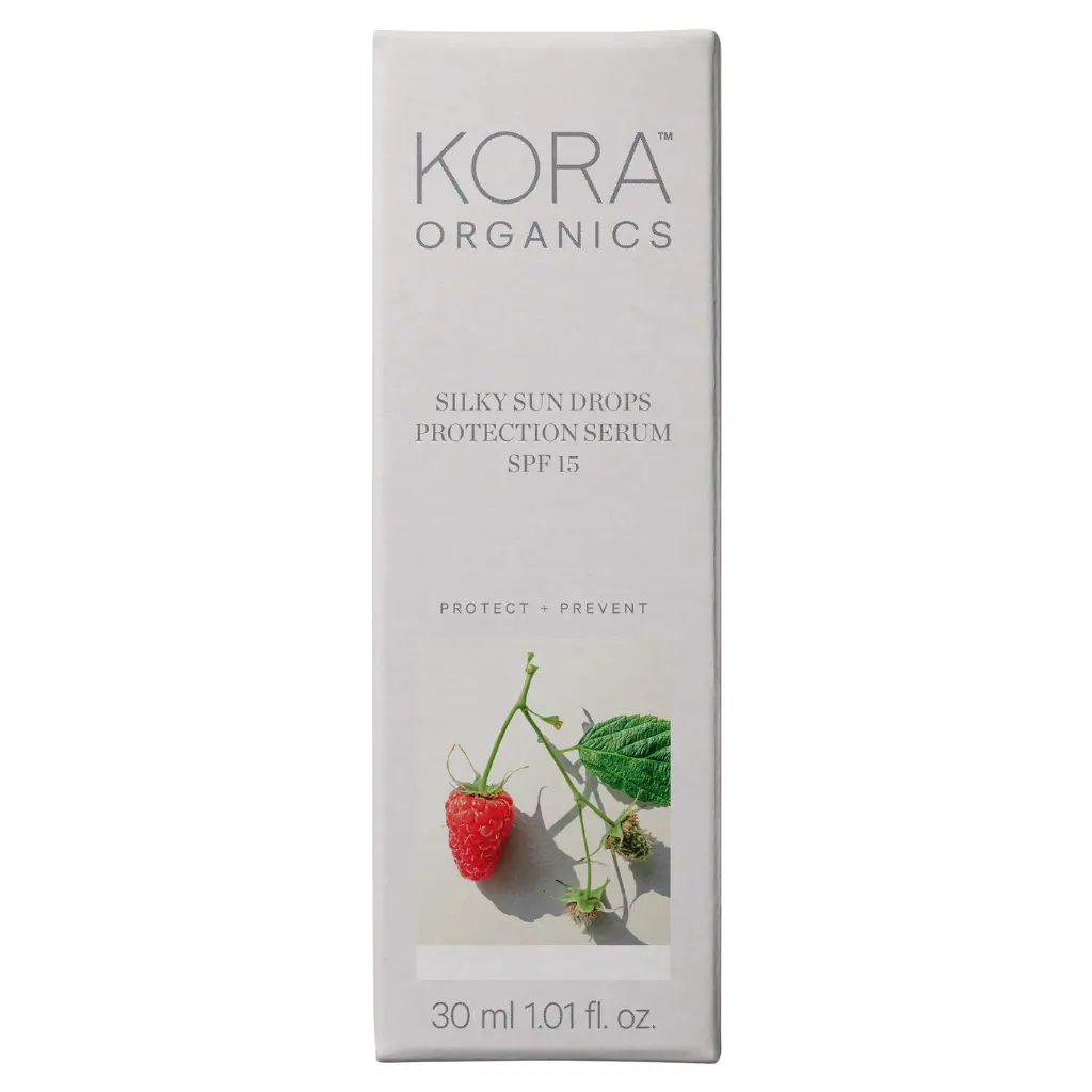 Kora Organics Silky Sun Drops Protection Serum SPF 15