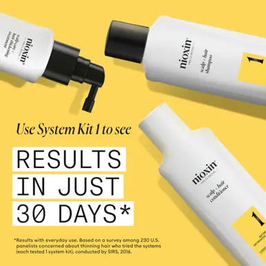 Nioxin Scalp + Hair Thickening System 1 - Natural Hair with Light Thinning