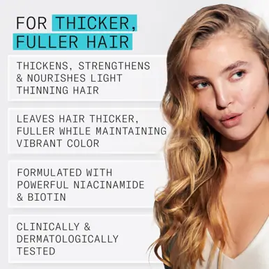 Nioxin System 3 Scalp + Hair Thickening Treatment- Serum for Damaged Hair with Light Thinning, 100ml