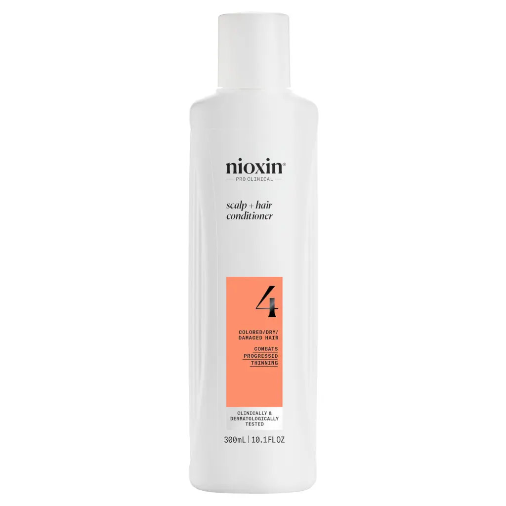 Nioxin System 4 Scalp + Hair Conditioner - Hair Thickening Conditioner for Damaged Hair with Progres