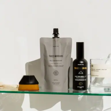 Three Warriors Face Tan Aqua Mist Refill 