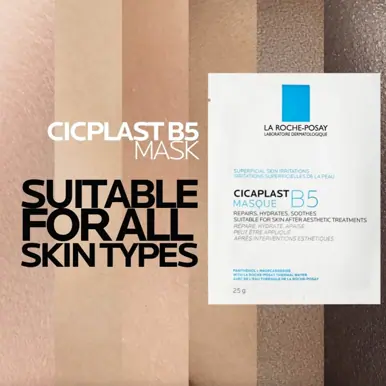 La Roche-Posay Cicaplast Mask B5 Sheet Masks 5 Pack 5x25g