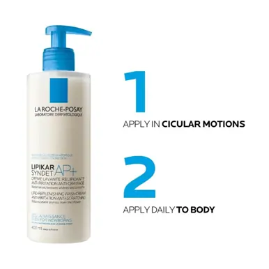 La Roche-Posay Lipikar Syndet AP+ Body Wash Cream