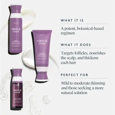 VIRTUE Flourish Hair Rejuvenation Treatment 3 Months