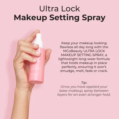 MCoBeauty Ultra Lock Makeup Setting Spray