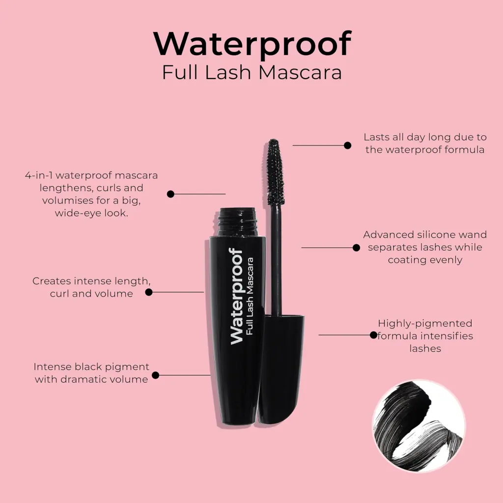 MCoBeauty Waterproof Full Lash Mascara
