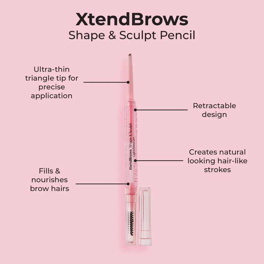 MCoBeauty XtendBrows Shape & Sculpt Pencil