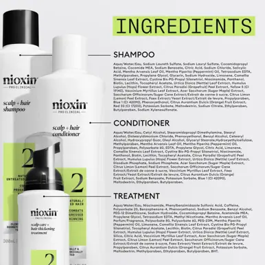 Nioxin Scalp + Hair Thickening System 2 - Hair Thickening System Trial Kit