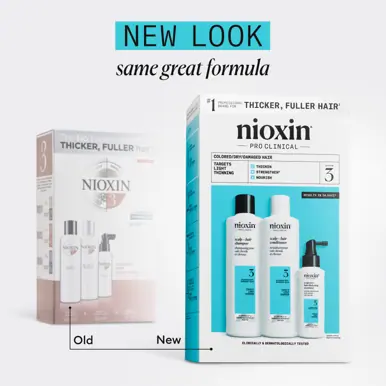 Nioxin Scalp + Hair Thickening System 3 - Hair Thickening System Trial Kit