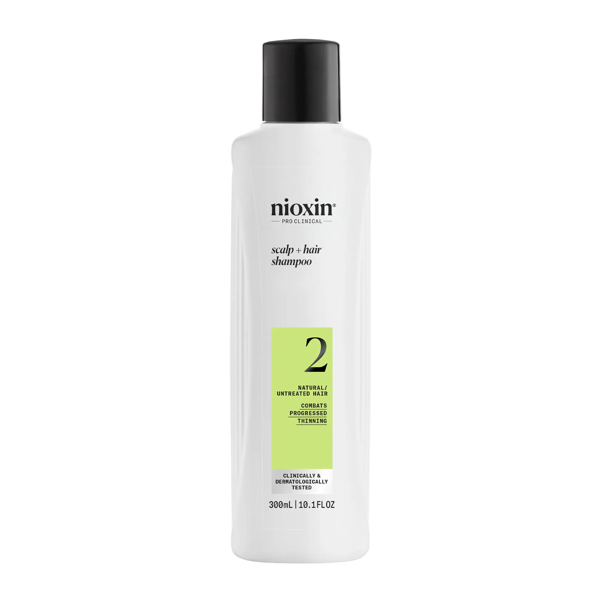 Nioxin System 2 Scalp + Hair Shampoo - Hair Thickening Shampoo For Natural Hair with Progressed Thin