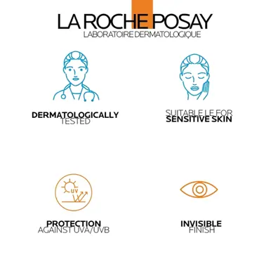 La Roche-Posay Anthelios Invisible Fluid Facial Sunscreen SPF 50+ 50ml