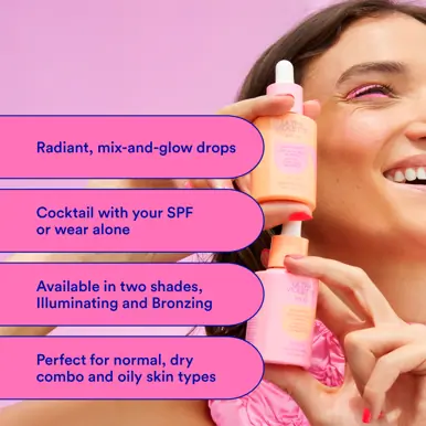 Ultra Violette Queen Screen Super Glow Drops Bronzing™