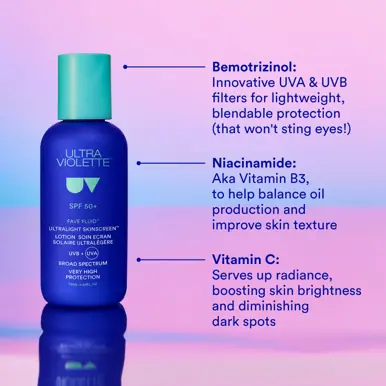 Ultra Violette Fave Fluid SPF50+ Ultralight SKINSCREEN 75ml