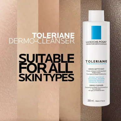 La Roche-Posay Toleriane Gentle Cream Dermo No Rinse Cleanser 200ml
