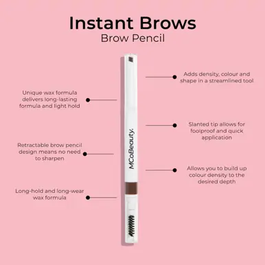 MCoBeauty Instant Brows Brow Pencil