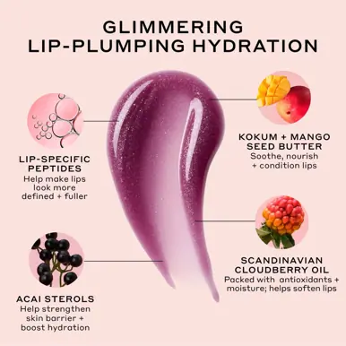 Ole Henriksen Pout Preserve Peptide Lip Treatment - Glimmer, Lingonberry Jam