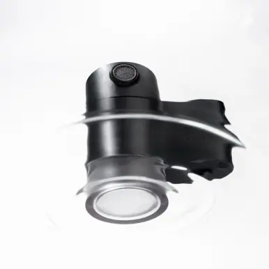 Qure Skincare Faucet Filter Black