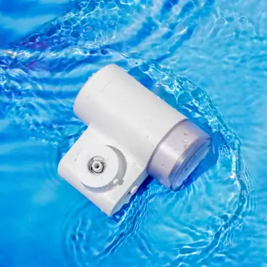 Qure Skincare Faucet Filter White