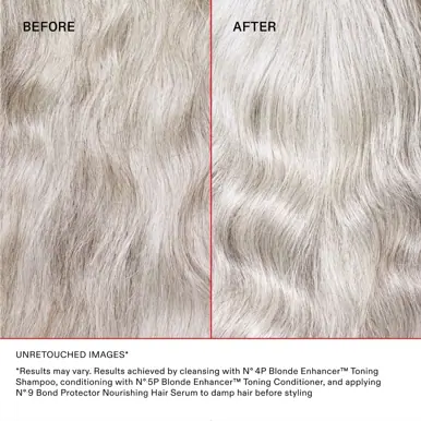 Olaplex No.4P Blonde Hair Hydrating & Brightening Purple Toning Shampoo