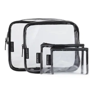 Prene Bags Clear Organizer Case Set