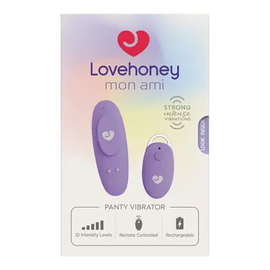Lovehoney Mon Ami Panty Vibrator - Purple