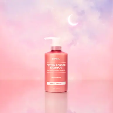 Kundal Protein Bonding shampoo 500ml - violet muguet scent