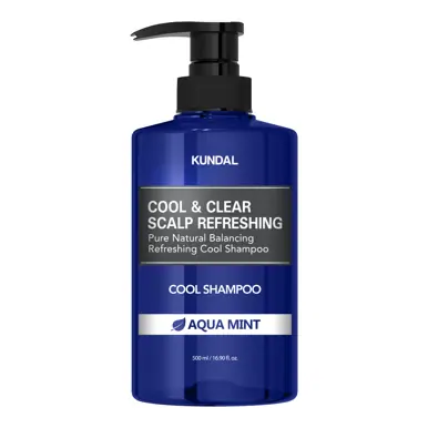 Kundal scalp refreshing cool shampoo 500ml - aqua mint