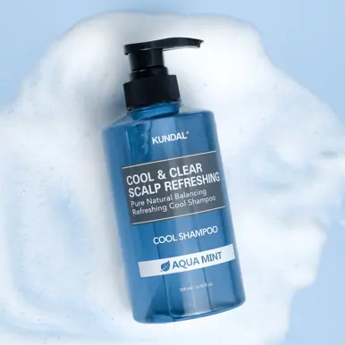 Kundal scalp refreshing cool shampoo 500ml - aqua mint