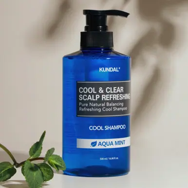 Kundal scalp refreshing cool shampoo 500ml - aqua mint