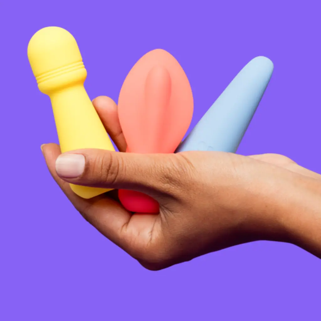 Lovehoney Mon Ami Trio of Vibrating Massagers - Blue