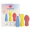Lovehoney Mon Ami Trio of Vibrating Massagers - Blue