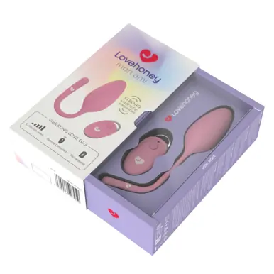 Lovehoney Mon Ami Vibrating Love Egg - Pink