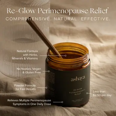ashaya Re-Glow Perimenopause Relief
