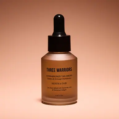 Three Warriors Hydrabronze Tan Drops - Medium to Dark