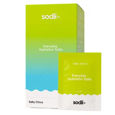 Sodii Everyday Hydration Salts - 30 Sachets - Salty Citrus