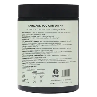 Par Olive PEARL Marine Collagen Jar  (Japanese Matcha) 150g
