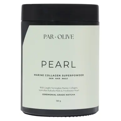 Par Olive PEARL Marine Collagen Jar  (Japanese Matcha) 150g
