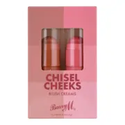 Barry M Chisel Cheeks Blush Cream Sticks 2 Piece Set