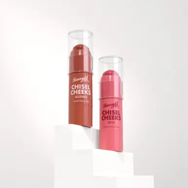 Barry M Chisel Cheeks Blush Cream Sticks 2 Piece Set