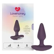 Lovehoney Mon Ami Vibrating Plug - Purple