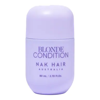 NAK Hair Signature Blonde Conditioner 80ml  Travel Size