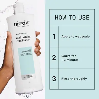 Nioxin Scalp Recovery Moisturizing Conditioner for Dry Scalp, 1000ml